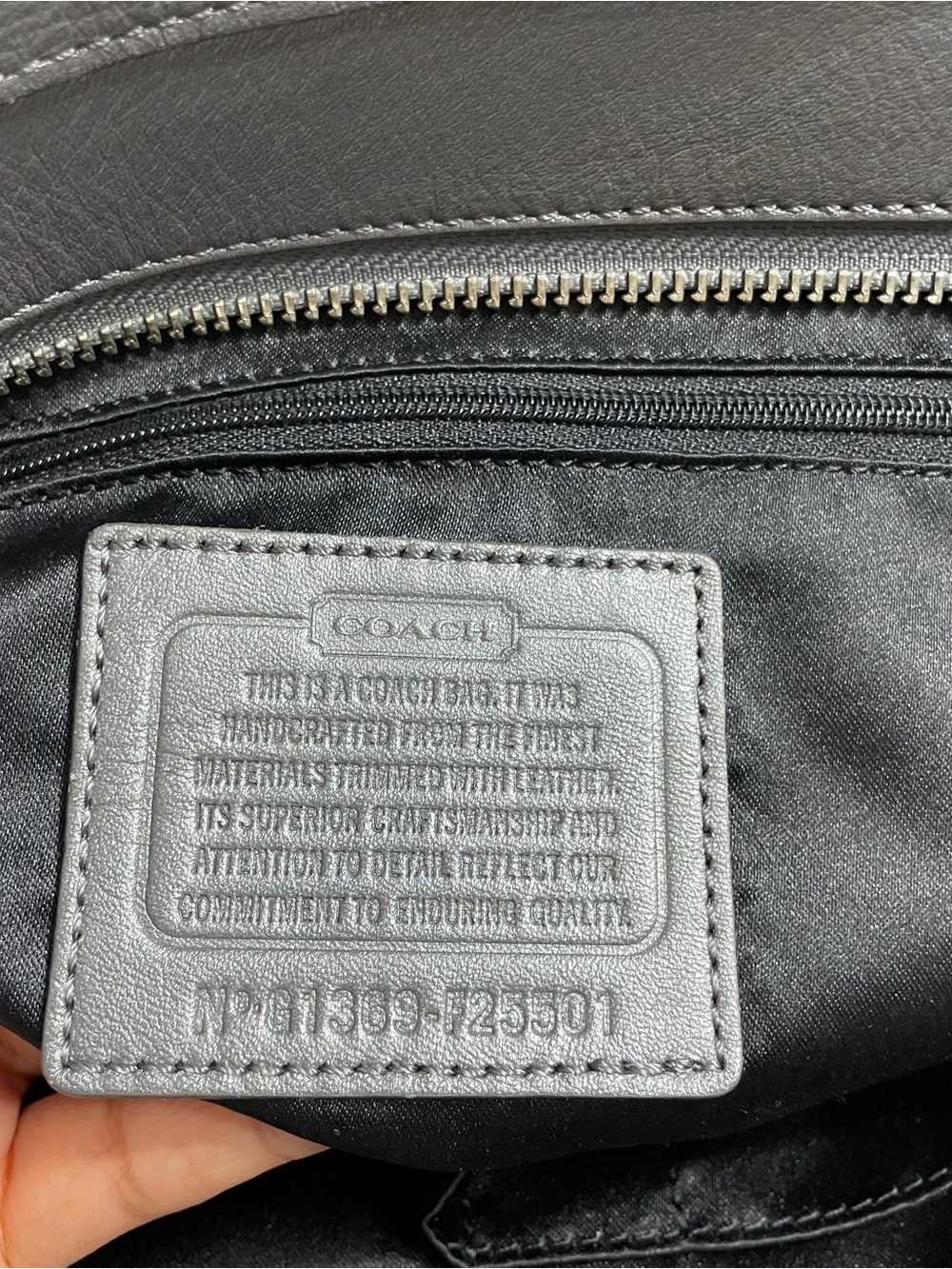 Signature COACH Taylor Op Art Alexis Carry-All Tote Bag F25501 - Picture 15 of 16